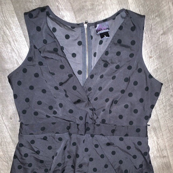 OH BABY MATERNITY POLKA DOT DRESS SIZE S - Picture 2 of 3